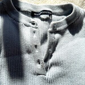 Brandy Melville sweater long sleeve top. One size. Periwinkle/light blue
